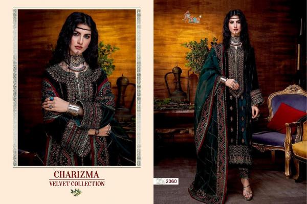 Shree Charizma Velvet Designer Collection Pakistani Salwar Suits